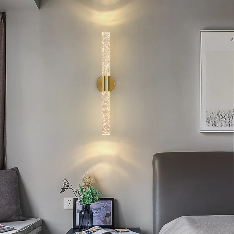 CRYSTAL SABRE WALL LIGHT
