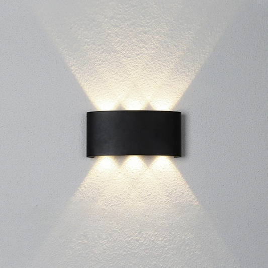 DIAMOND TRIO UP AND DOWN WALL LIGHT