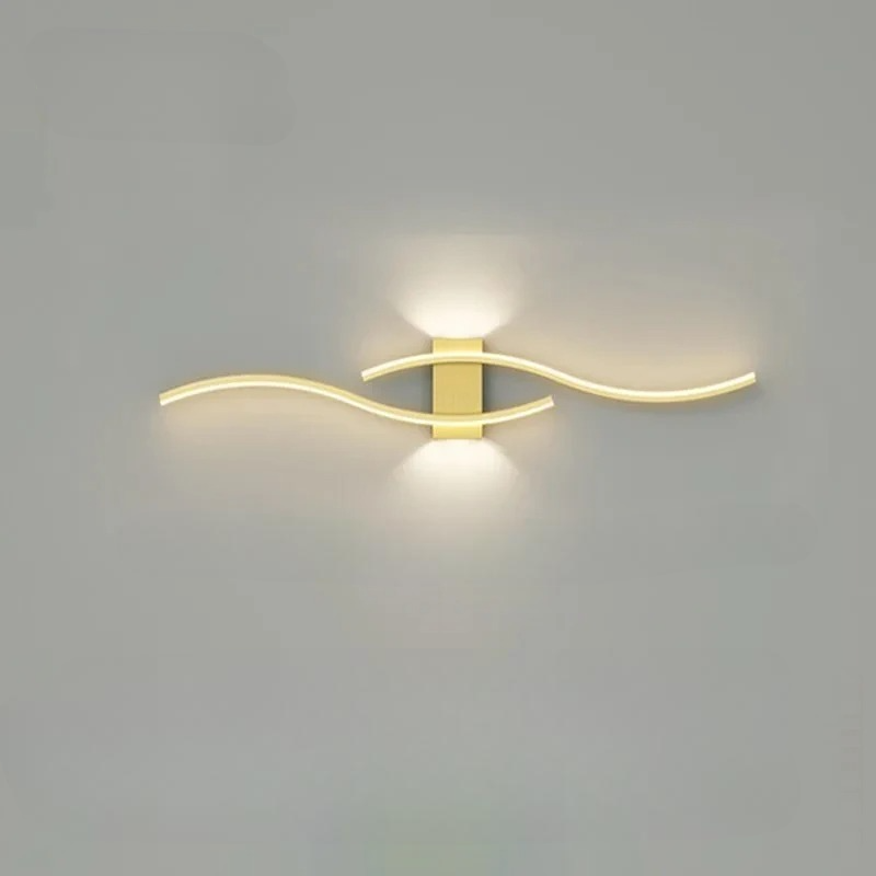 DOUBLE WAVE WALL LIGHT