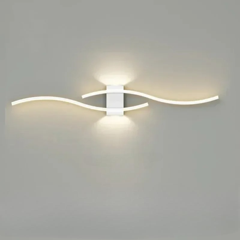 DOUBLE WAVE WALL LIGHT