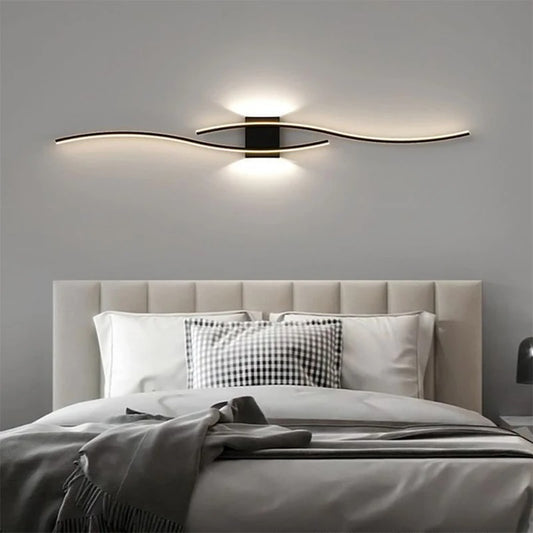 DOUBLE WAVE WALL LIGHT