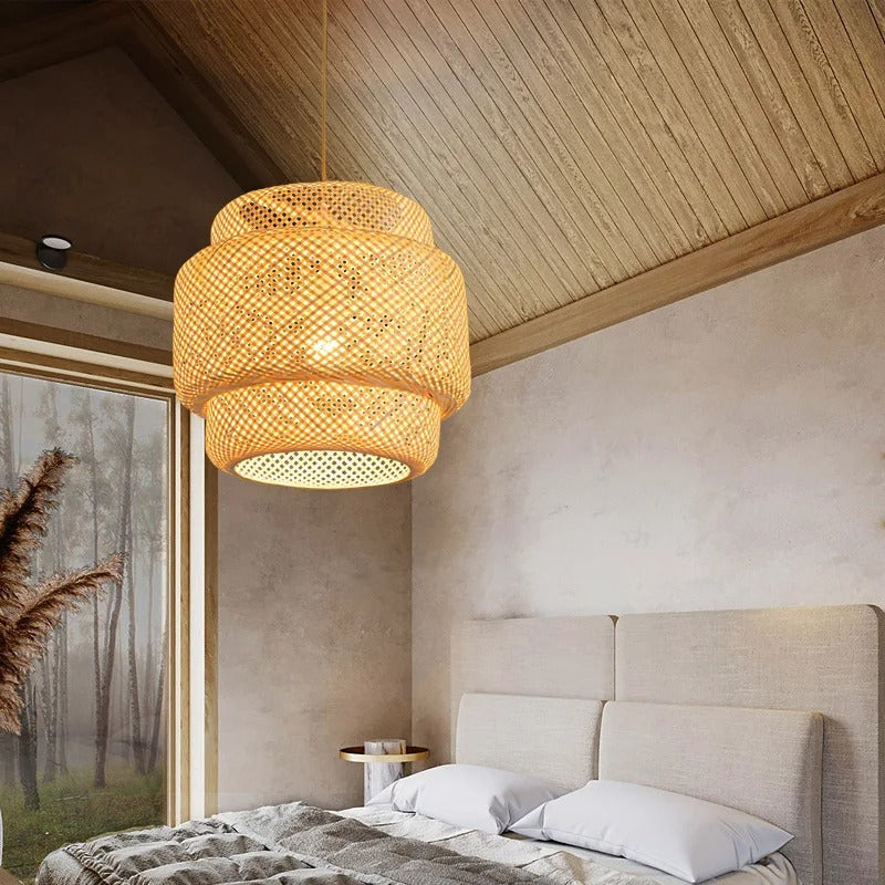 BAMBOO LANTERN PENDENT