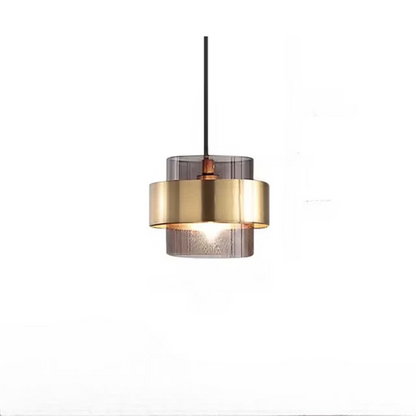 GLASS DROP PENDENT