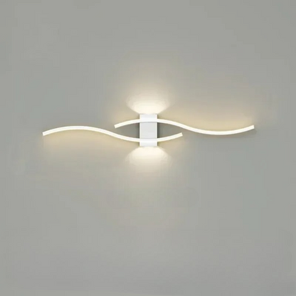 DOUBLE WAVE WALL LIGHT